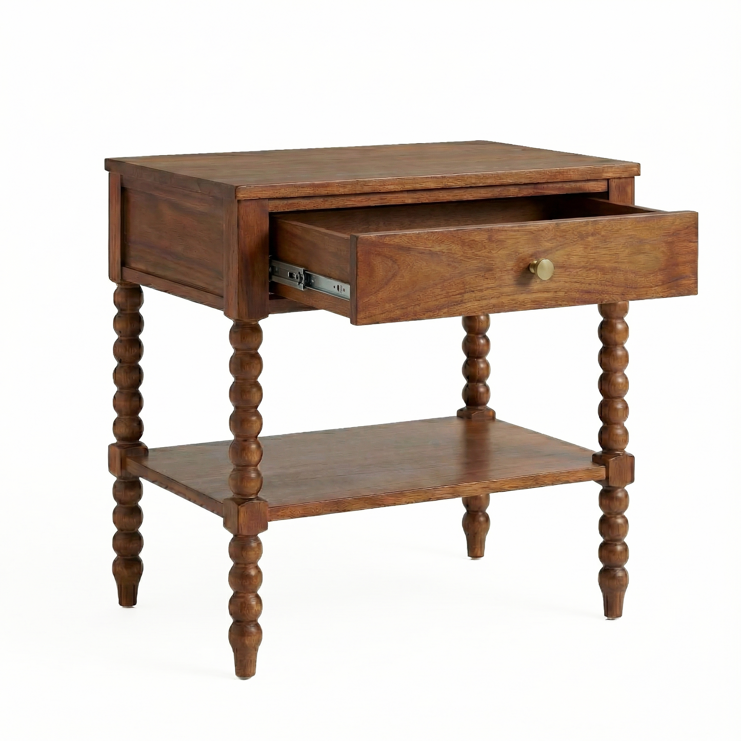 Bobbin Bedside Table