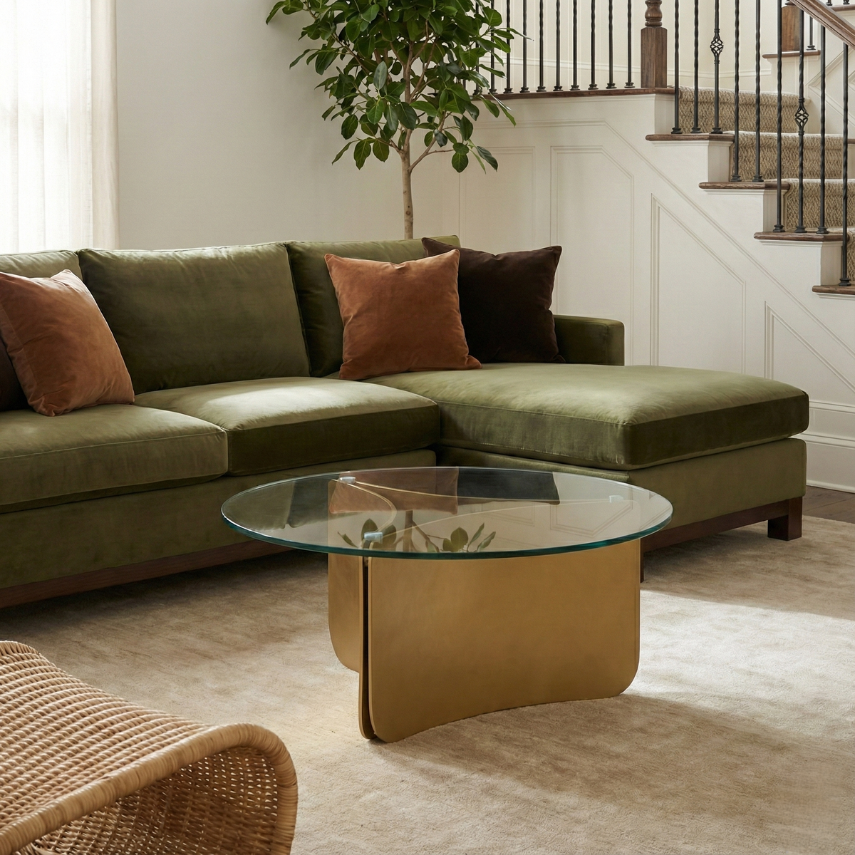 Crescent Coffee Table