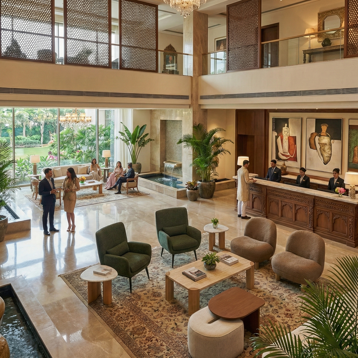 Hospitality spaces by Artisan Manor