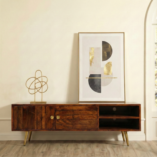 Slat TV Cabinet