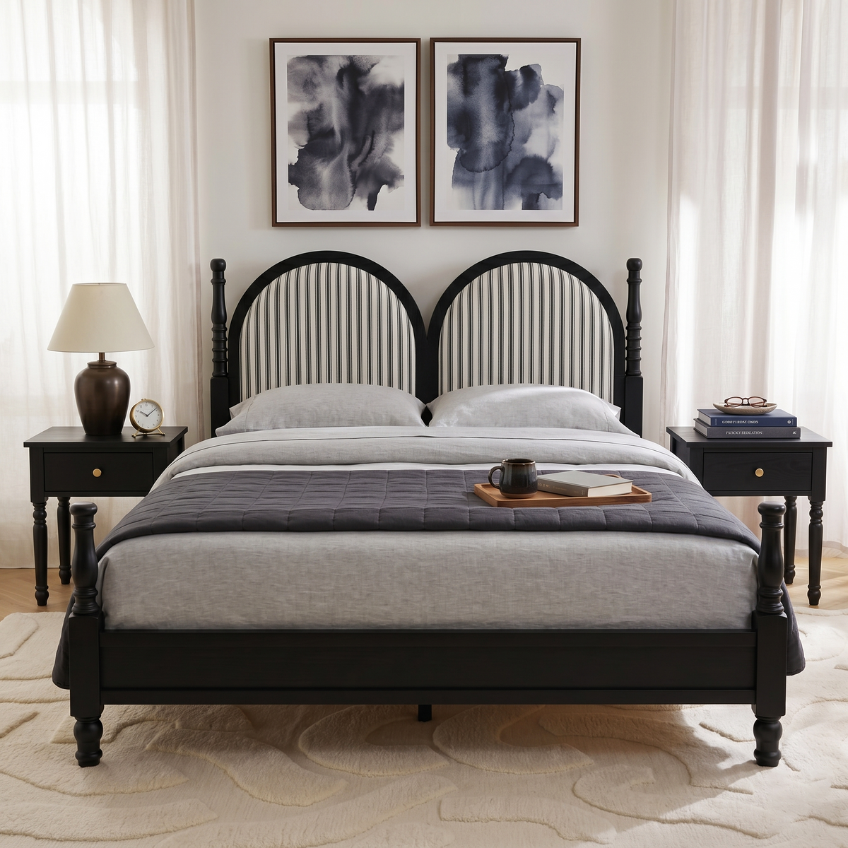 Stambh Non-Storage Bed