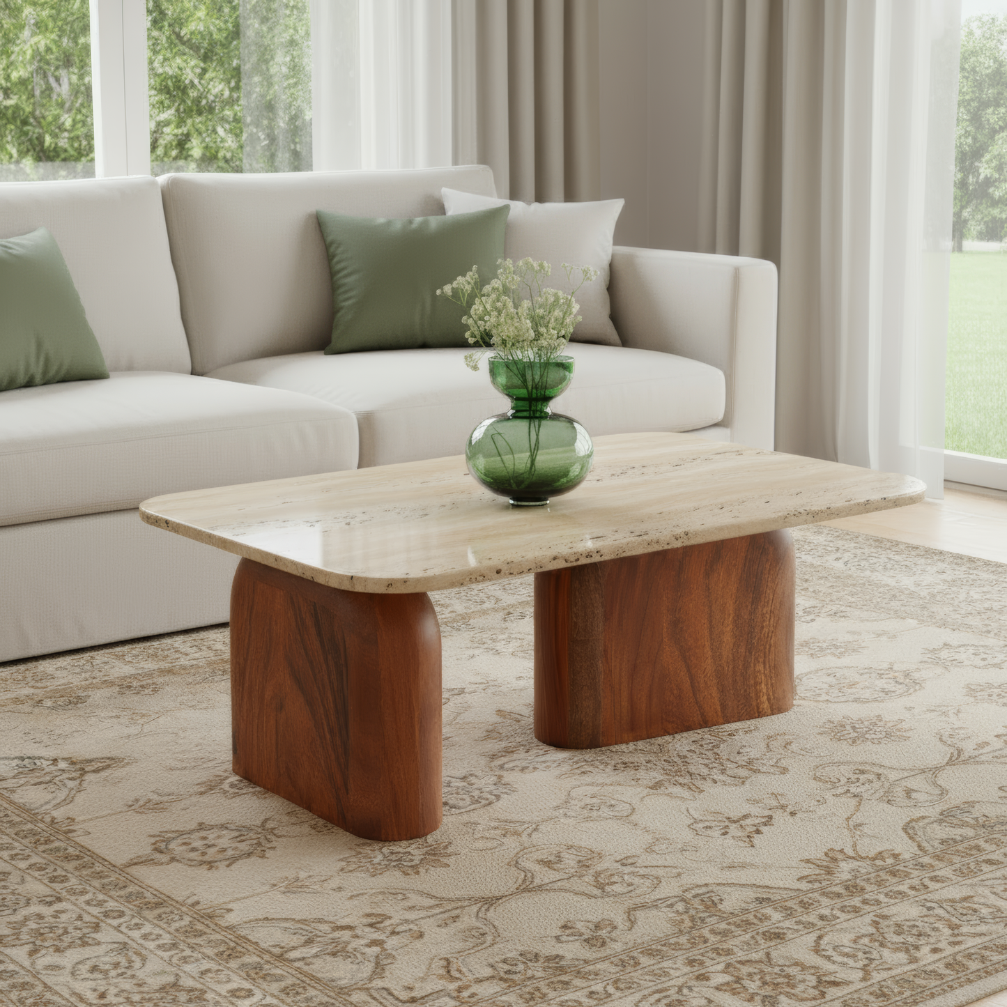 Rome Sculpted Coffee Table