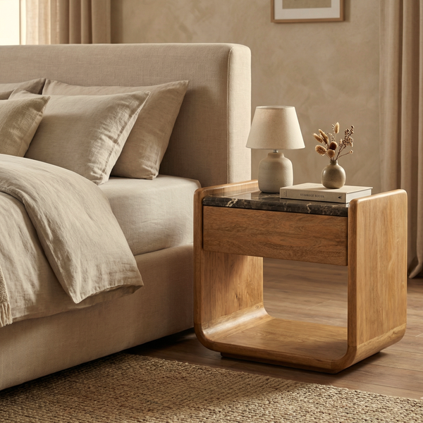Alba Bedside Table