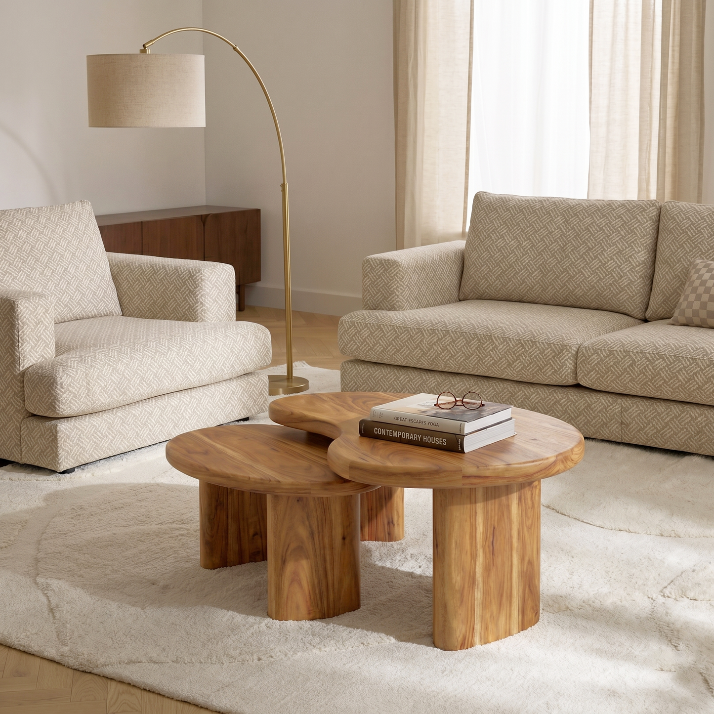 Bean Coffee Table Set