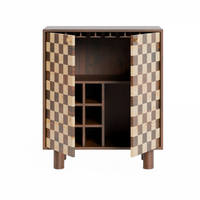 Chess cabinet, bar cabinet, wine cabinet