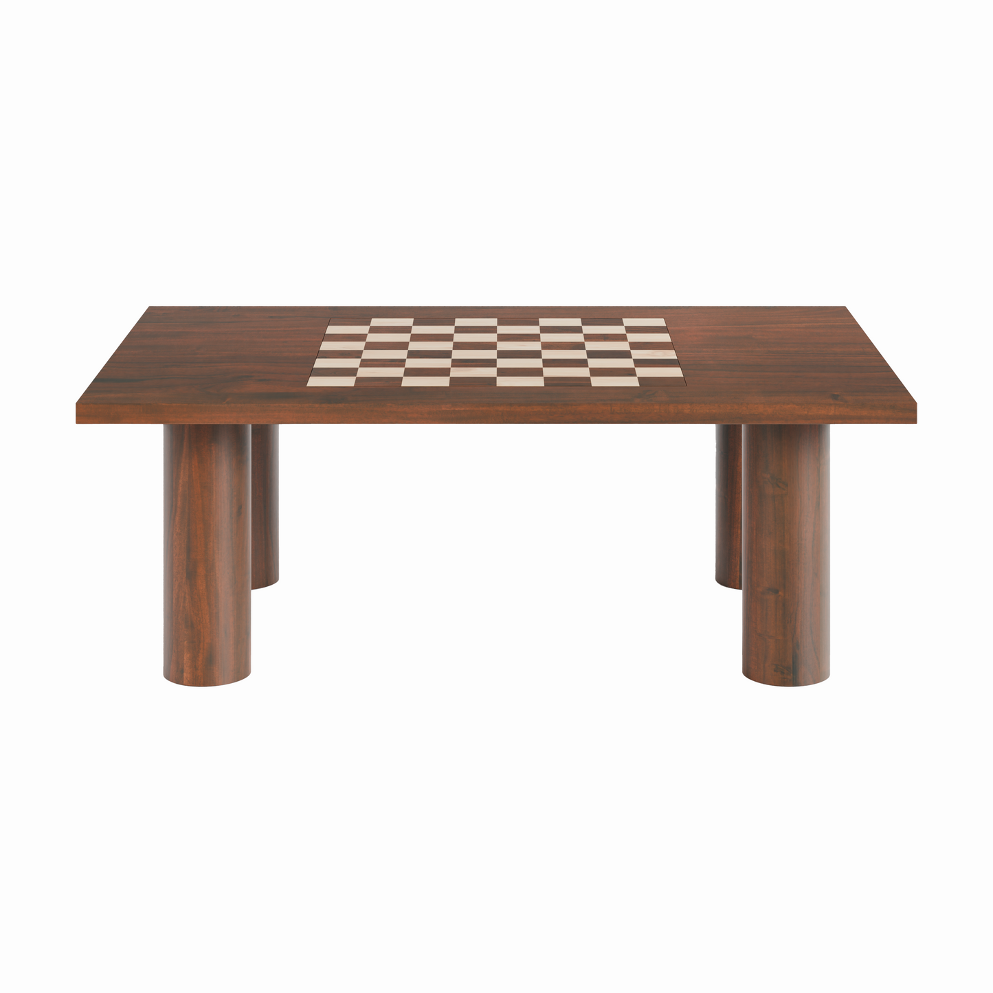 Chess coffee table, solid wood table, solid wood coffee table