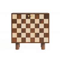 Chess cabinet, storage cabinet, wooden cabinet