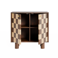 Chess cabinet, storage cabinet, wooden cabinet