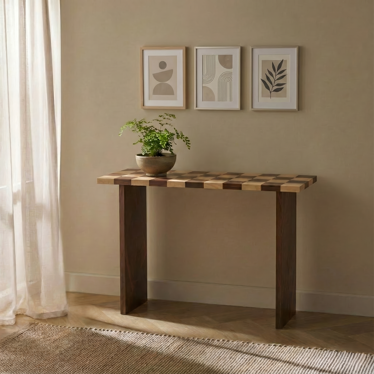 Chess Console Table