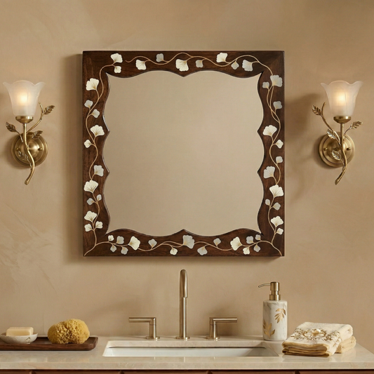 Ginkgo Wall Mirror
