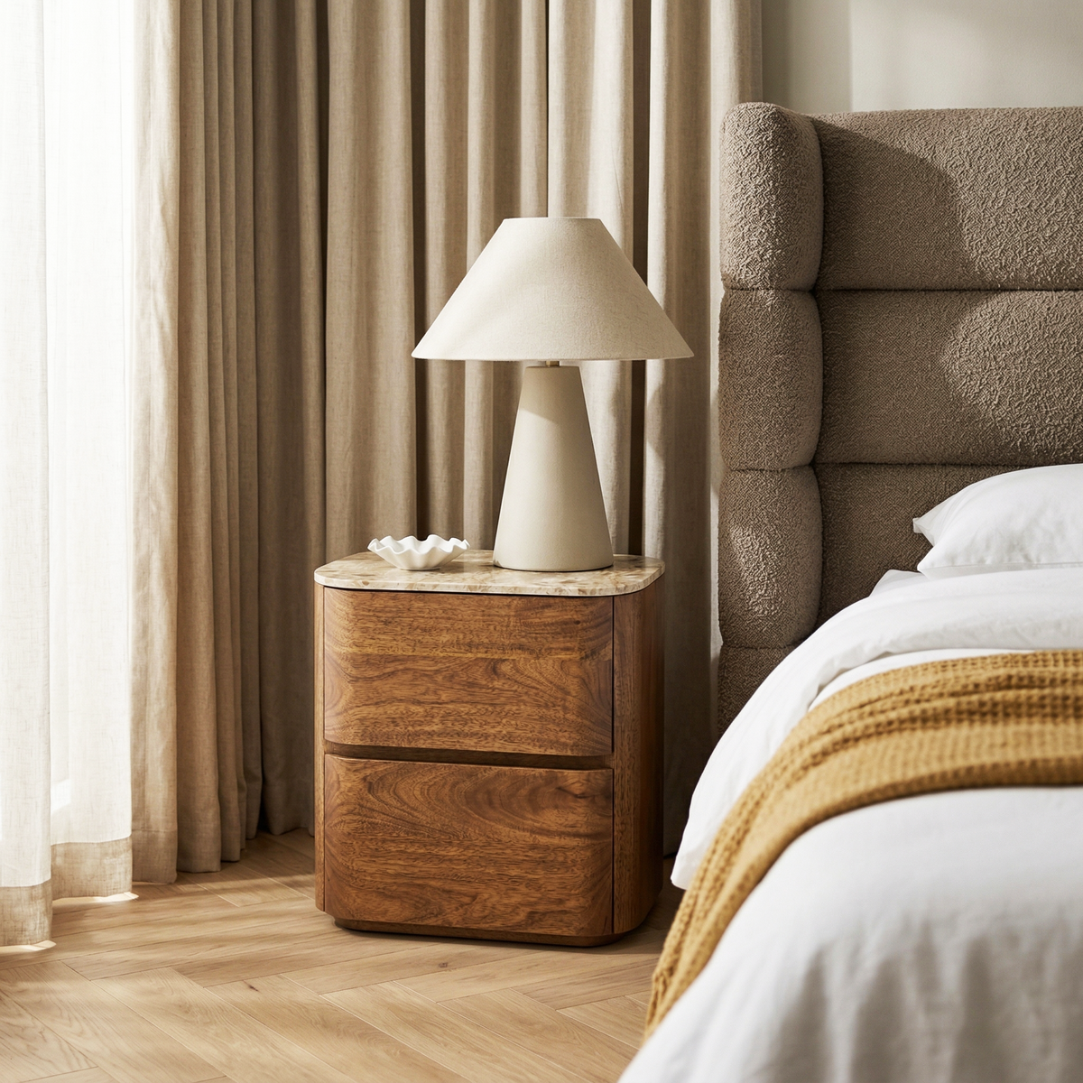 Vega Bedside Table