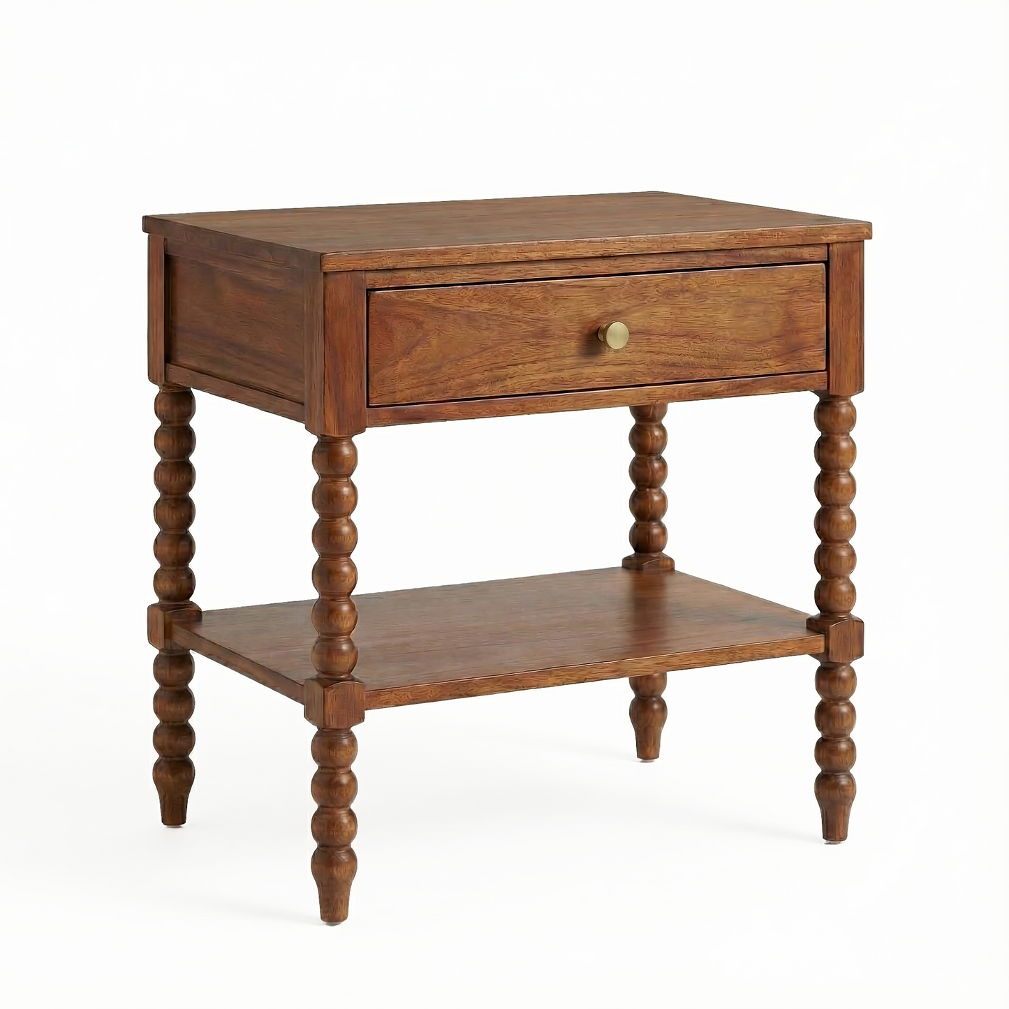 Bobbin Bedside Table