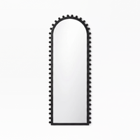 Bobbin Floor Mirror