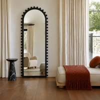 Bobbin Floor Mirror