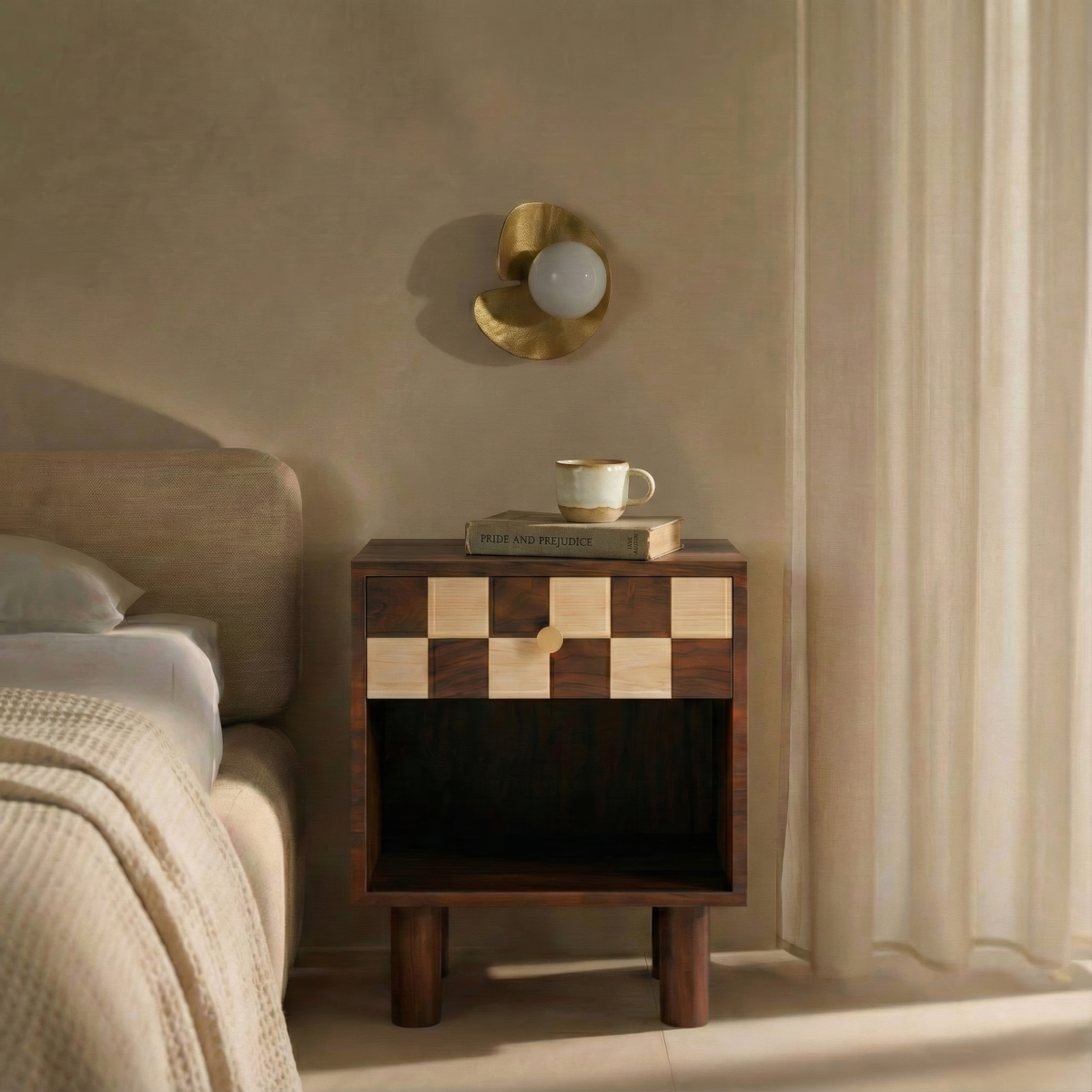 Chess Bedside Drawer