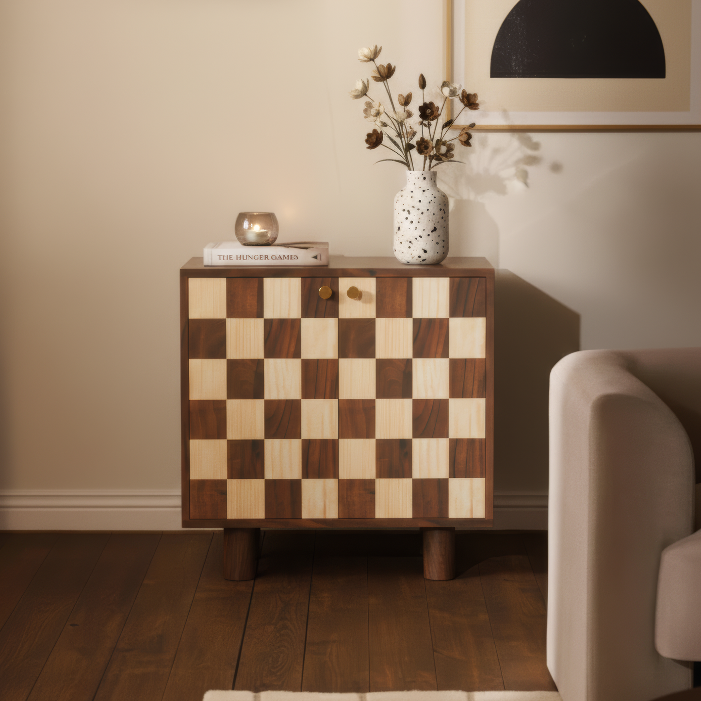 Chess Small Cabinet