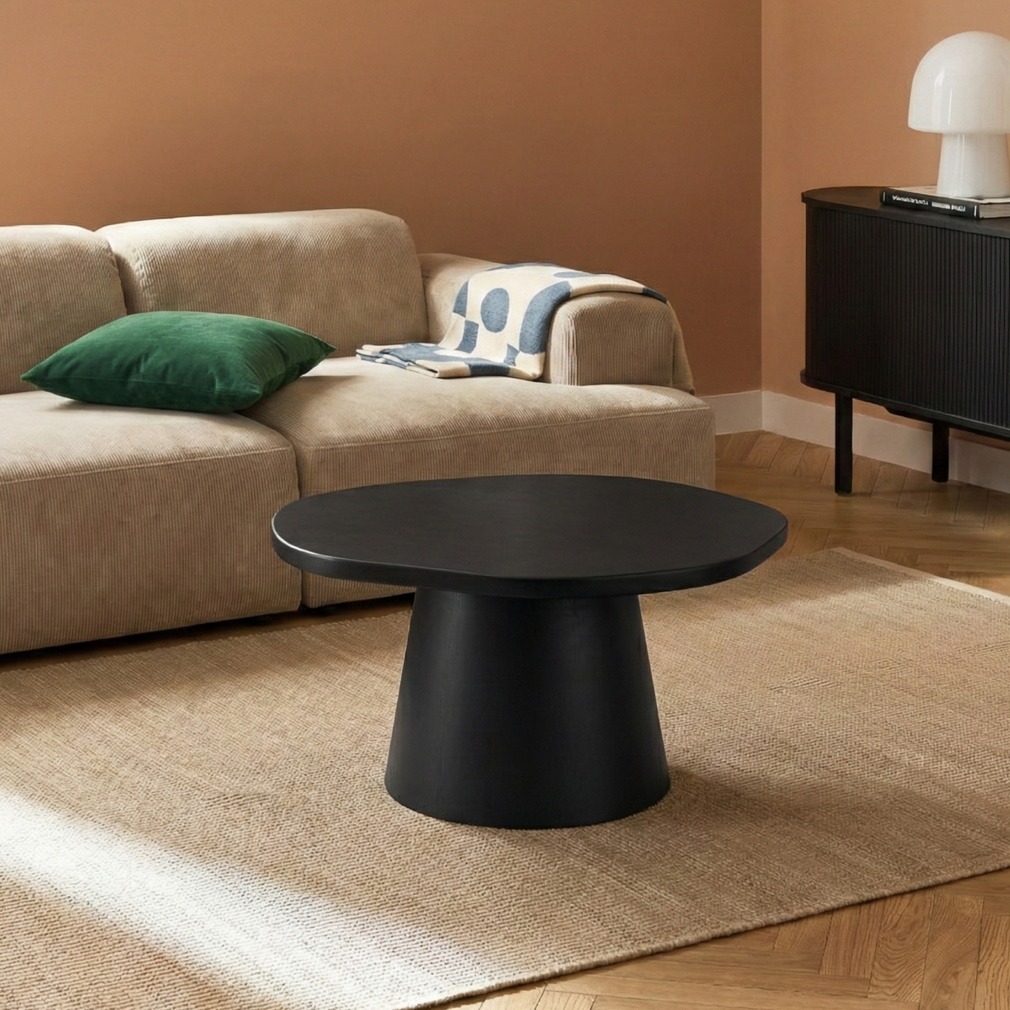 Crater Round Coffee Table
