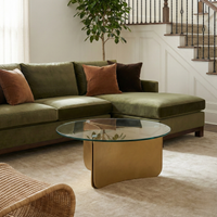 Crescent Coffee Table