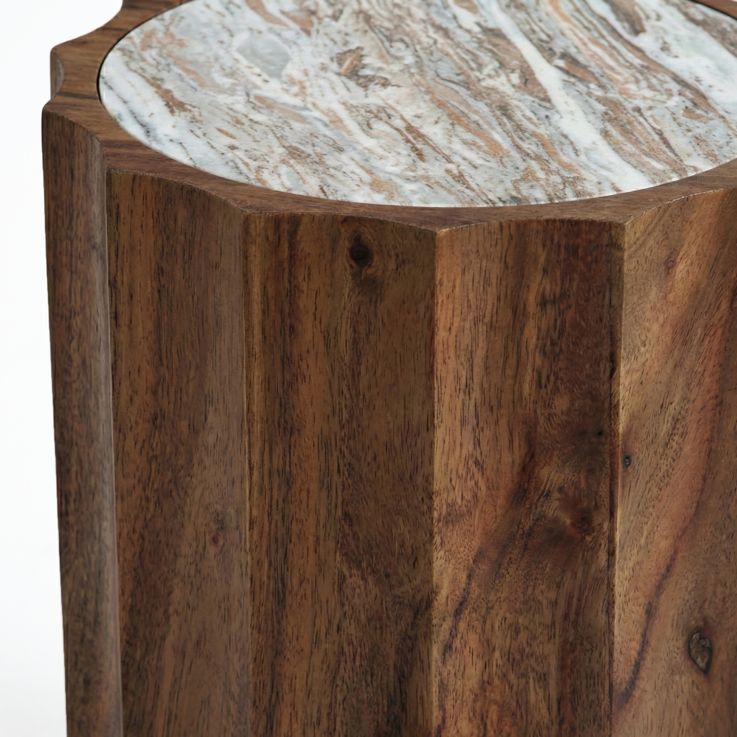 Medallion Side Table