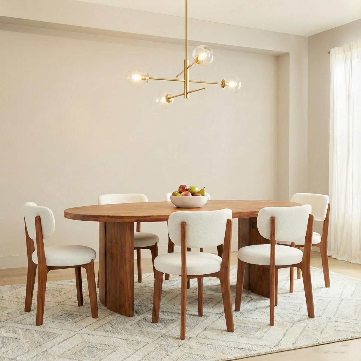 Nova 6 Seater Dining Table