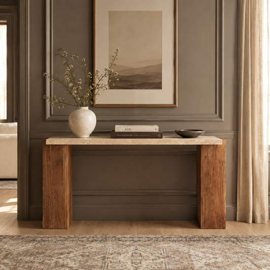 Pillar Console Table