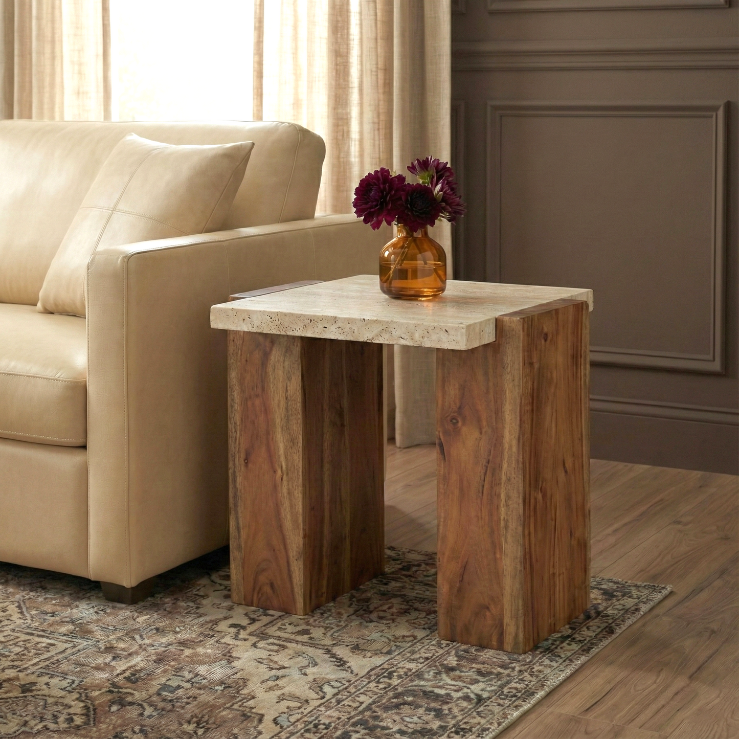 Pillar Side Table