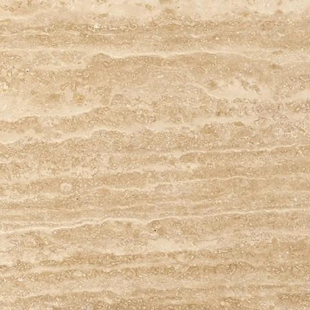 Beige travertine marble