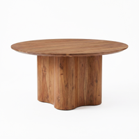 Wave 4 Seater Dining Table